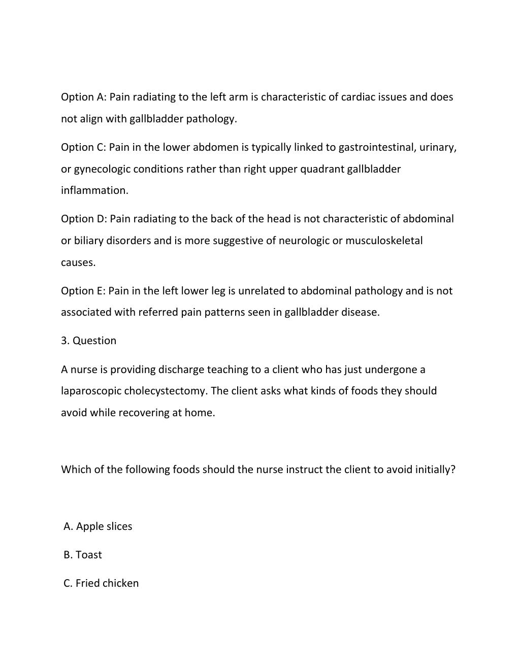 Preview page 4 of GALLBLADDER DISEASES NCLEX 2026 EXAM