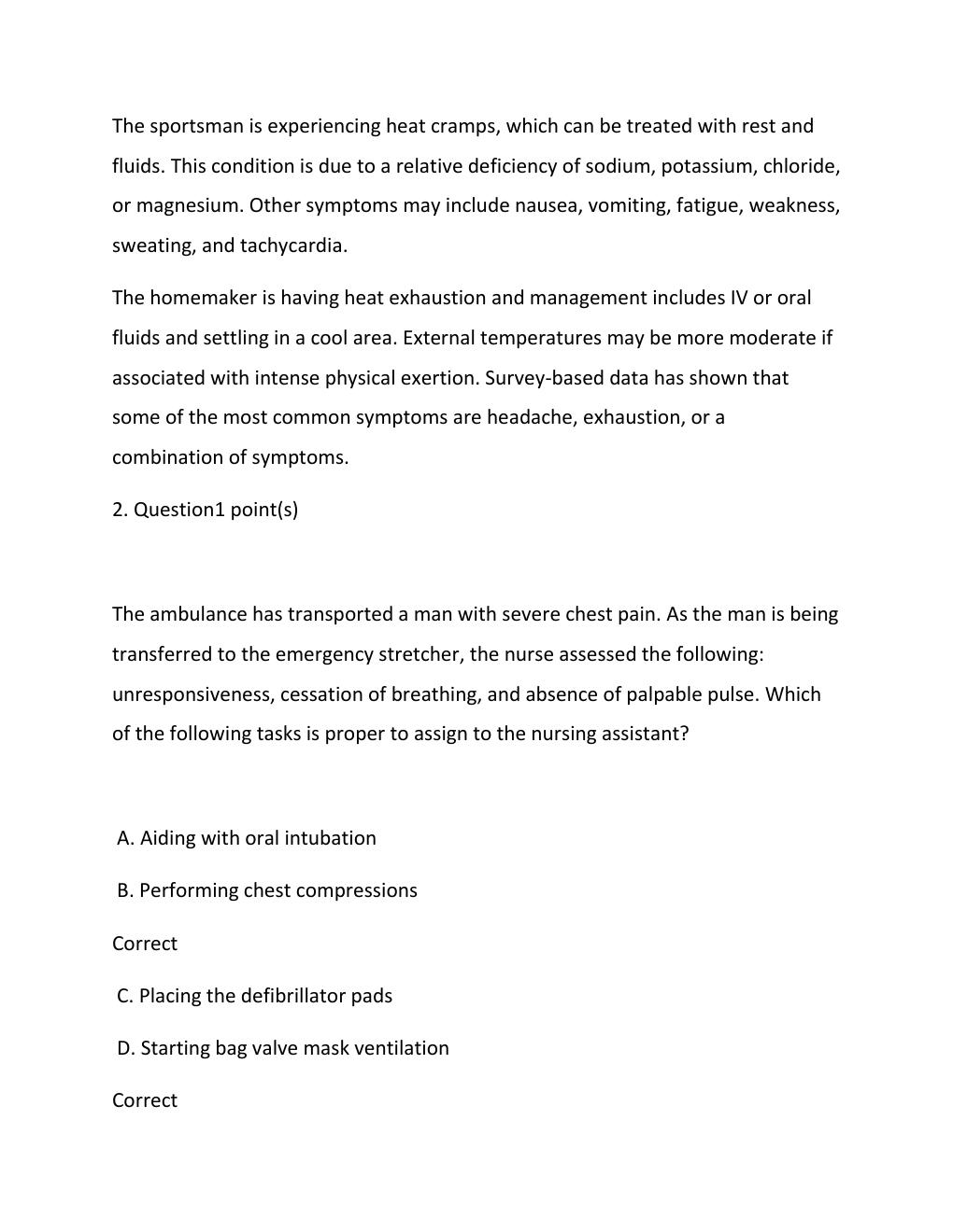 Preview page 3 of NURSING PRIORITIZATION, DELEGATION, ASSIGNMENT NCLEX-RN  EXAM 2026 NEW! 3