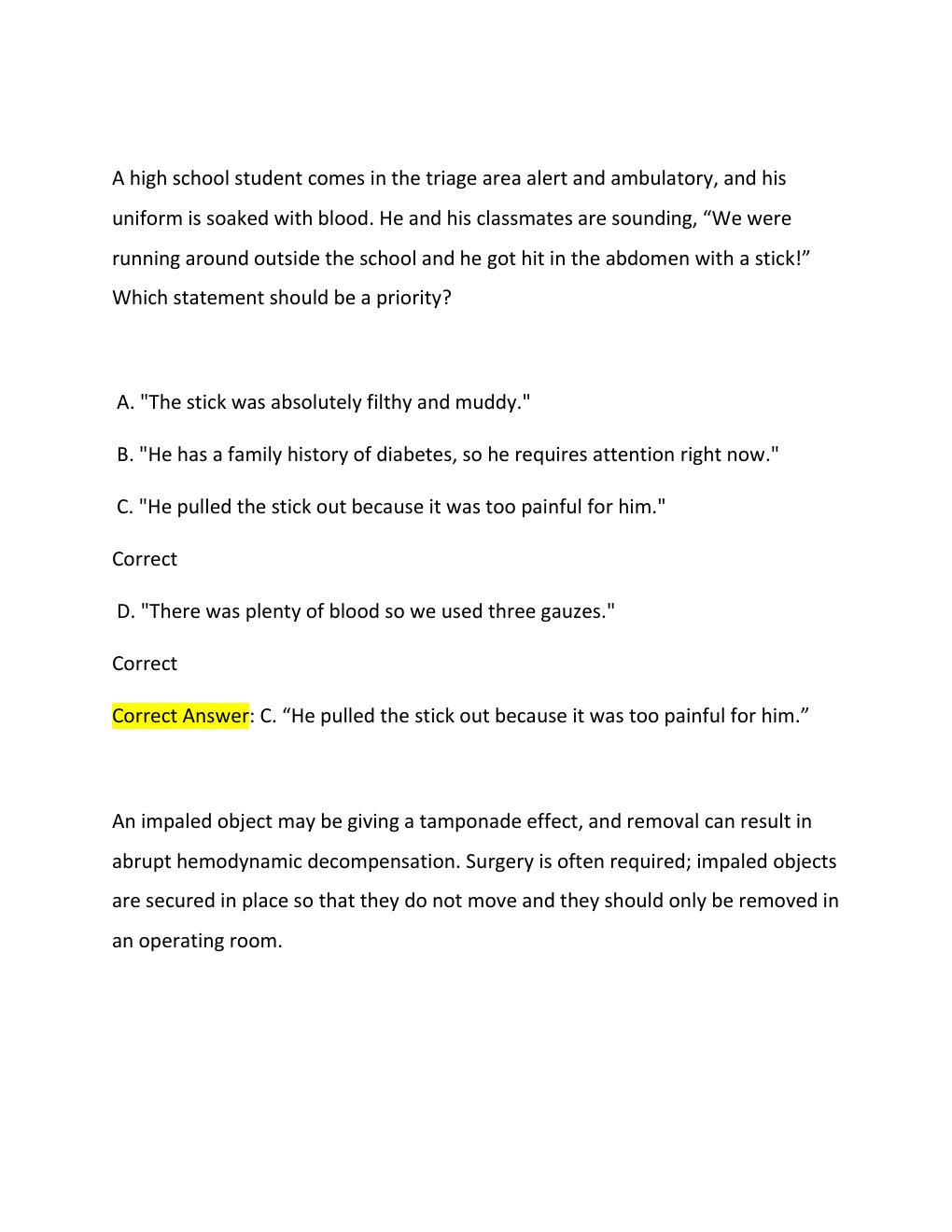 Preview page 5 of NURSING PRIORITIZATION, DELEGATION, ASSIGNMENT NCLEX-RN  EXAM 2026 NEW! 3