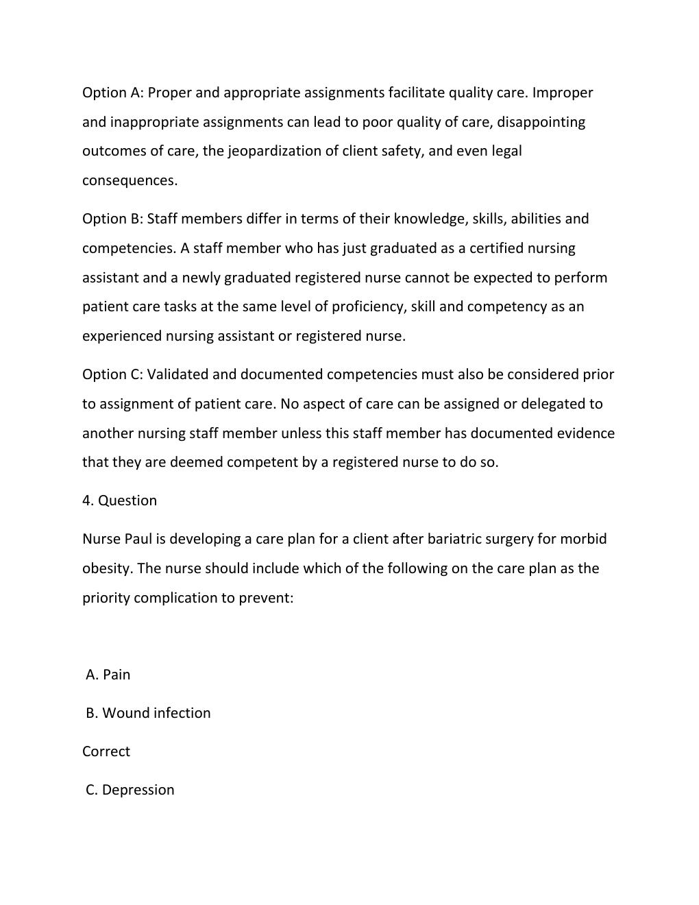 Preview page 5 of NURSING PRIORITIZATION, DELEGATION, ASSIGNMENT NCLEX-RN  EXAM 2026 NEW! 22