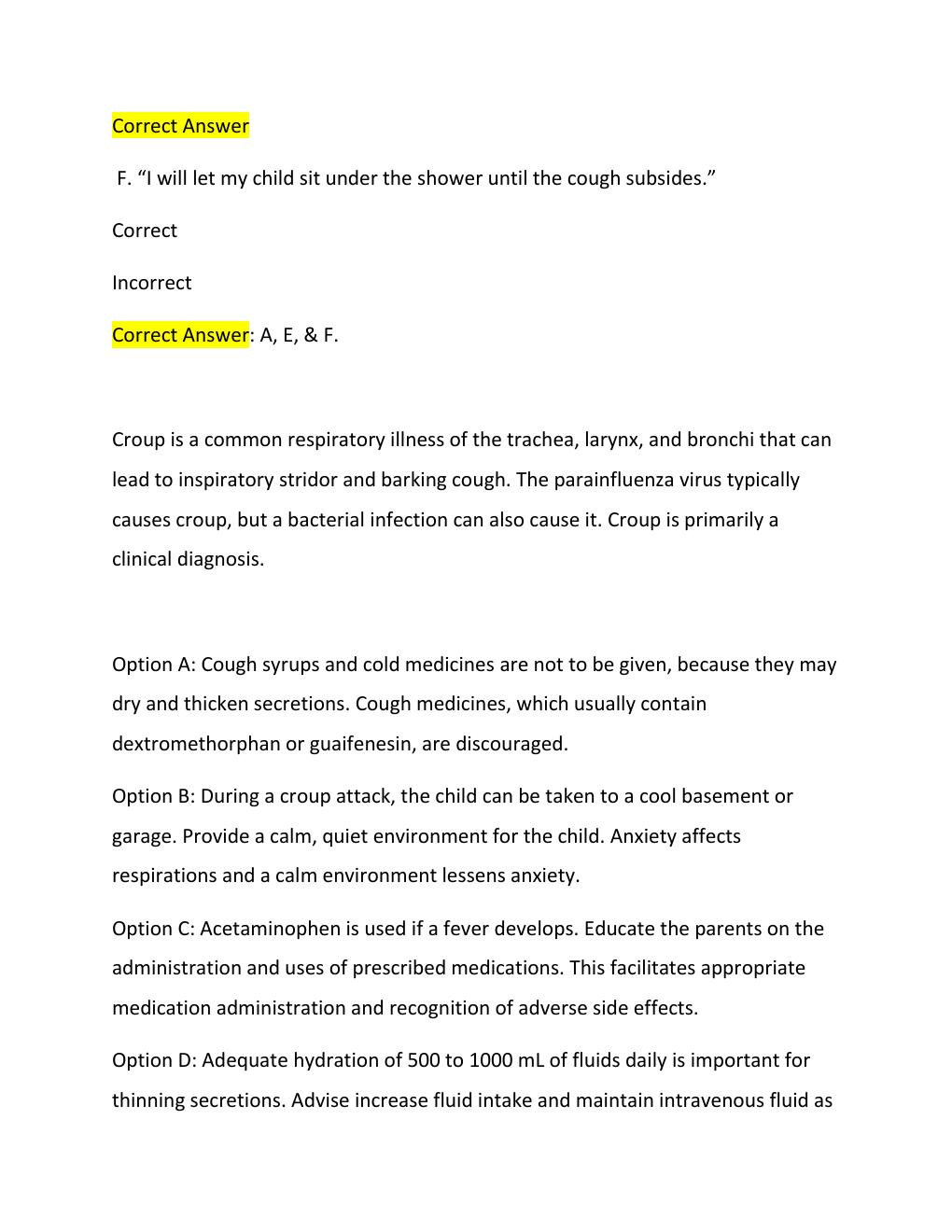 Preview page 4 of (2026) NURSING !!! NCLEX  EXAM GRADES A + WITH RELEVANT SOLUTIONS TO QUESTIONS 5
