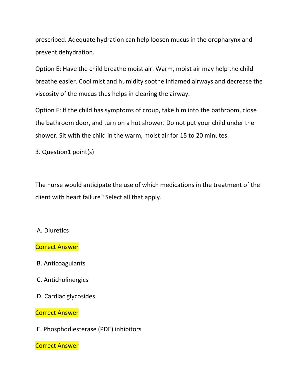 Preview page 5 of (2026) NURSING !!! NCLEX  EXAM GRADES A + WITH RELEVANT SOLUTIONS TO QUESTIONS 5
