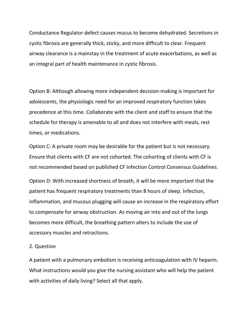Preview page 2 of NURSING PRIORITIZATION, DELEGATION, ASSIGNMENT NCLEX-RN  EXAM 2026 NEW