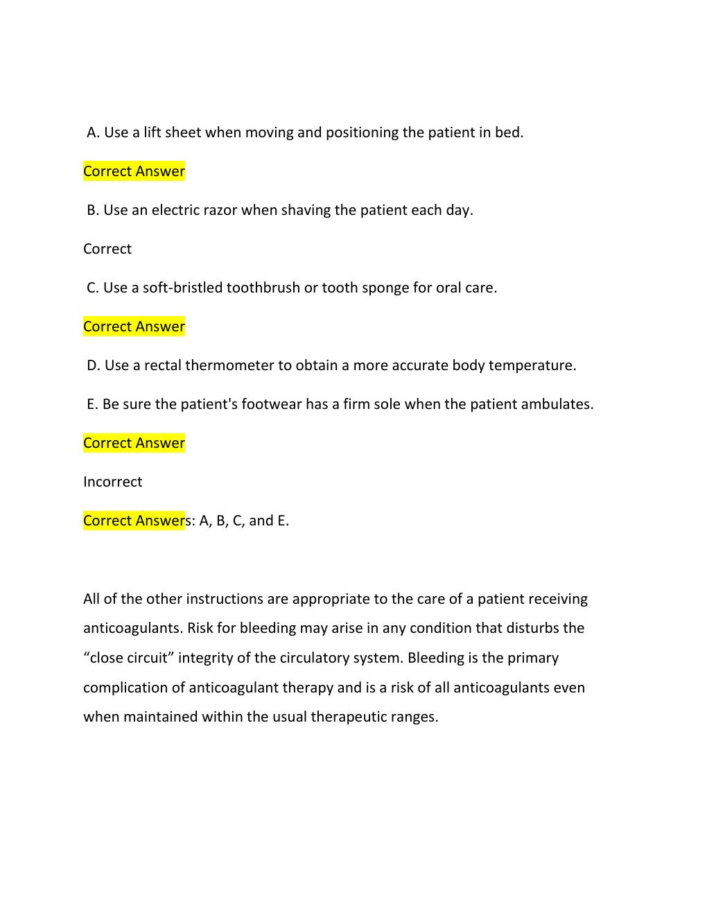 Preview page 3 of NURSING PRIORITIZATION, DELEGATION, ASSIGNMENT NCLEX-RN  EXAM 2026 NEW