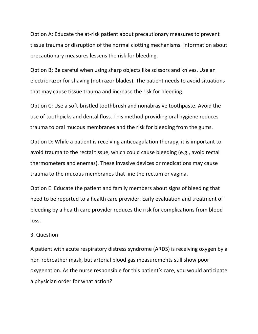 Preview page 4 of NURSING PRIORITIZATION, DELEGATION, ASSIGNMENT NCLEX-RN  EXAM 2026 NEW