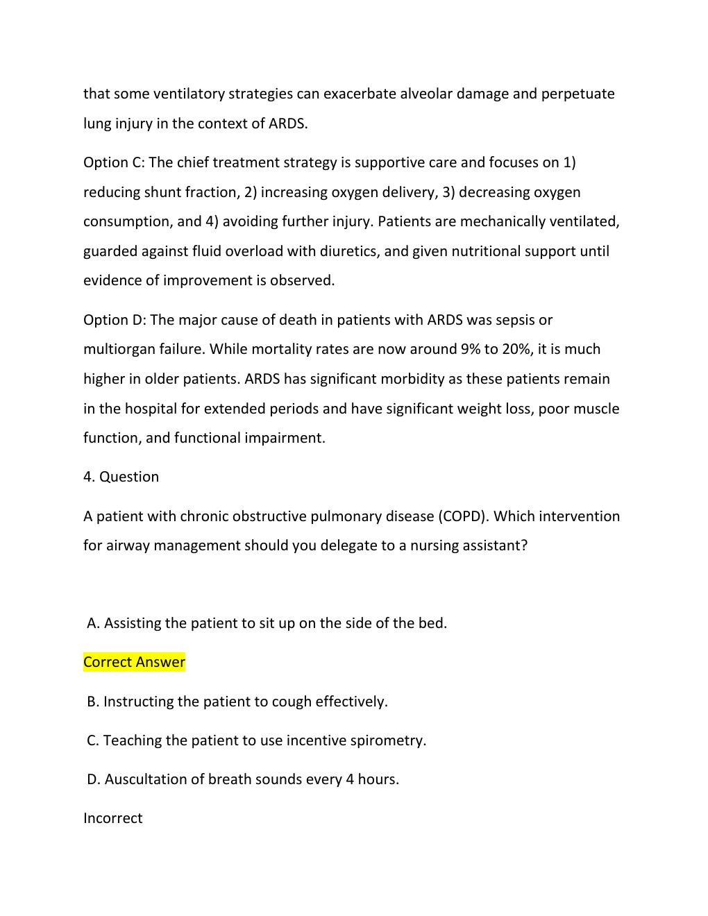 Preview page 6 of NURSING PRIORITIZATION, DELEGATION, ASSIGNMENT NCLEX-RN  EXAM 2026 NEW