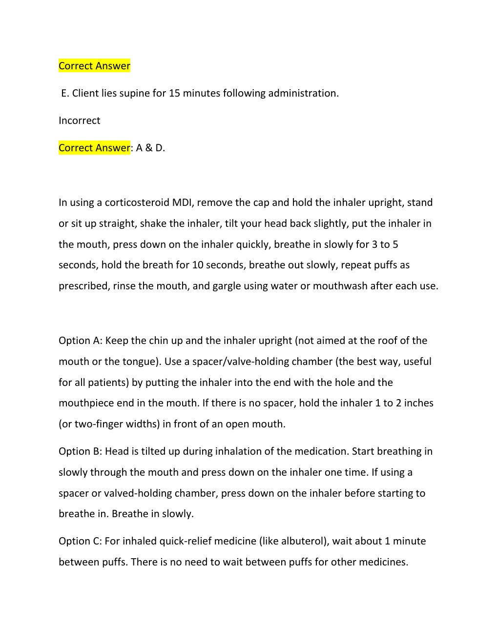 Preview page 6 of 2026 NURSING NCLEX  EXAM GRADES A