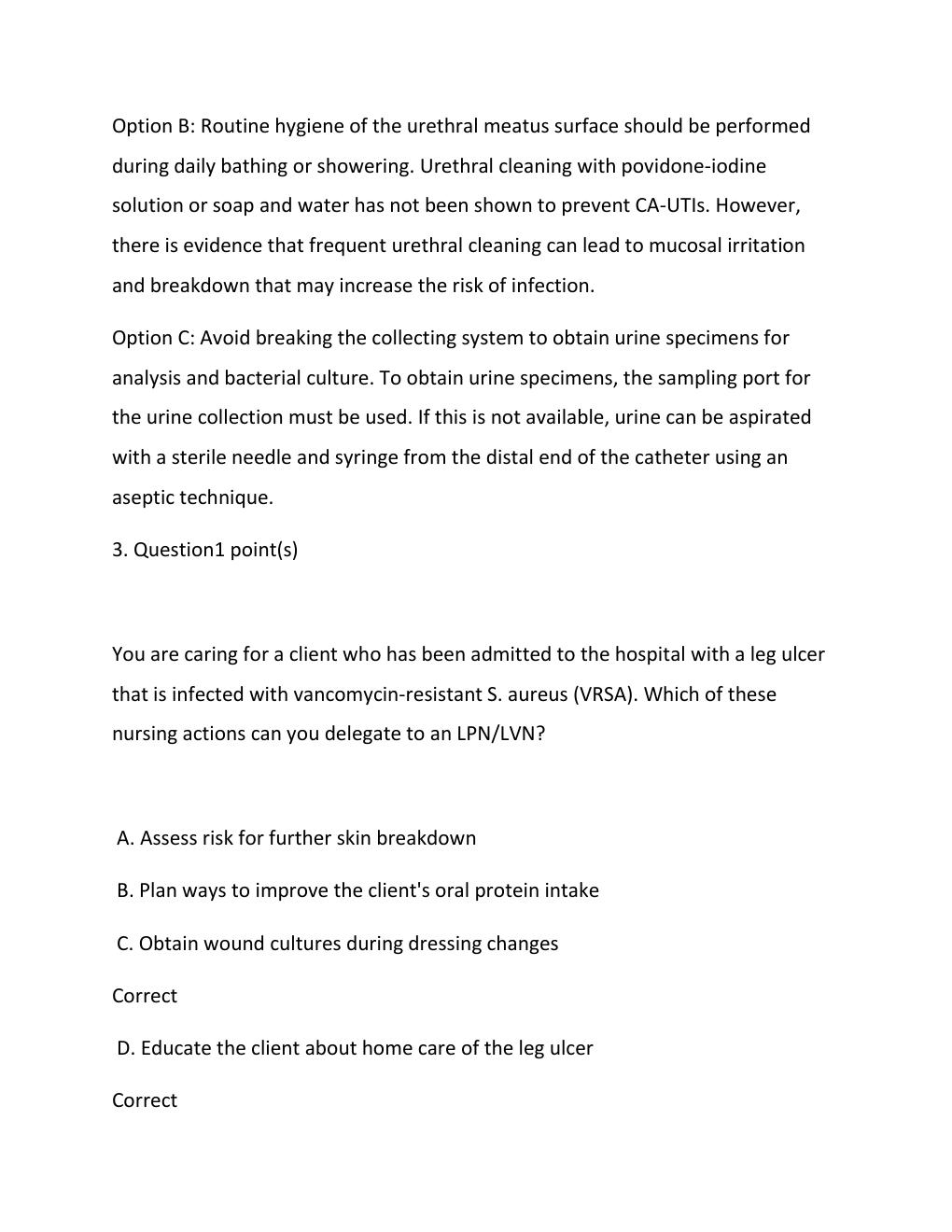 Preview page 4 of SAFETY AND INFECTION CONTROL NCLEX NURSING 2026 EXAM 3