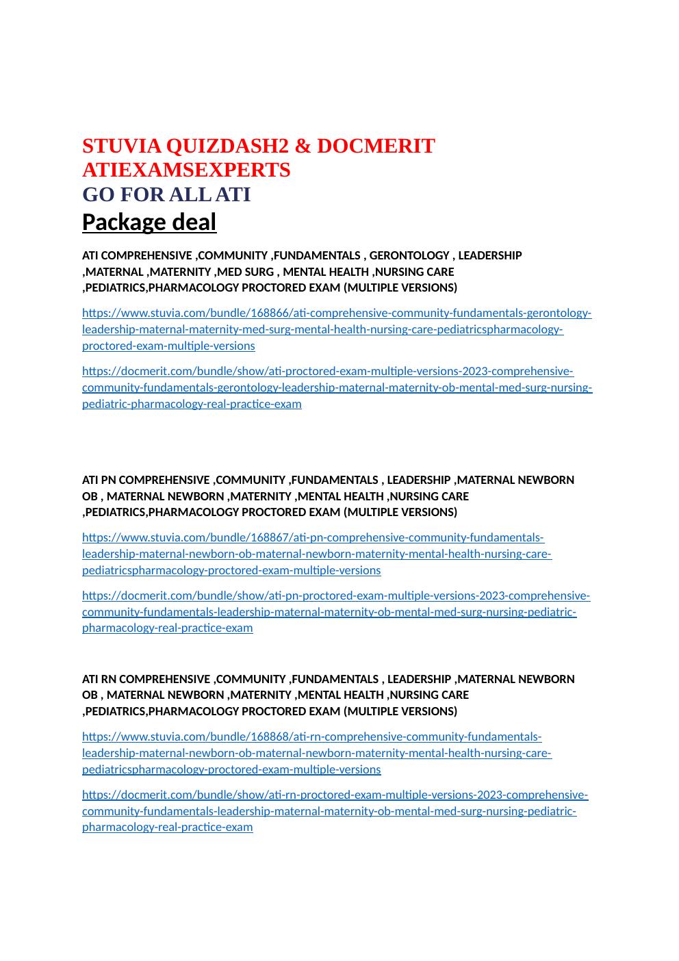 Preview page 3 of ATI GERONTOLOGY FINAL EXAM QUIZ   7 LATEST VERSIONS