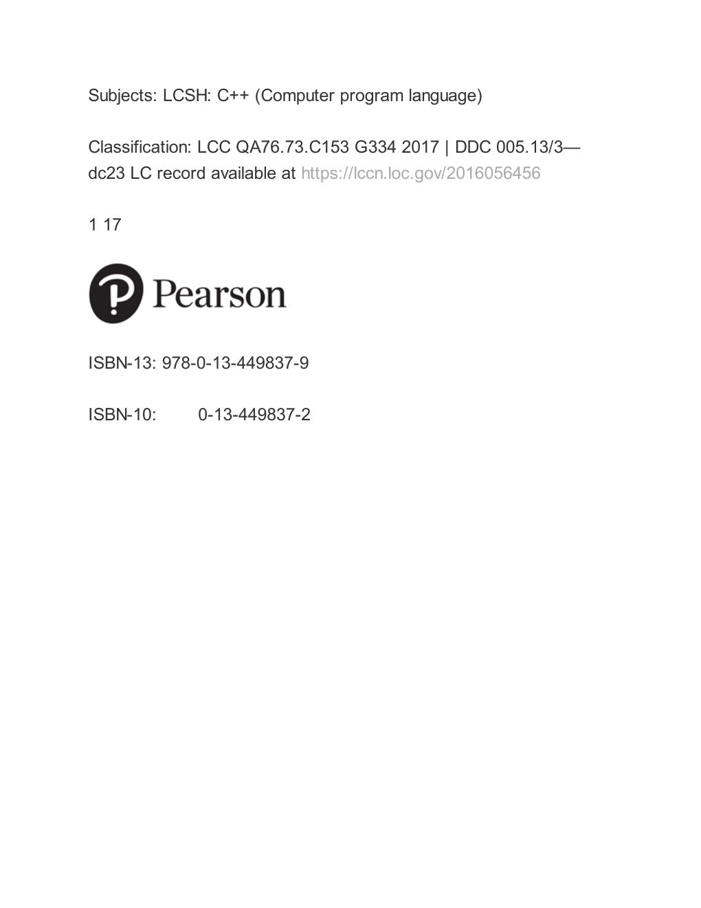 Preview page 8 of Starting Out with C++ from Control Structures to Objects 9th Edition By Tony Gaddis