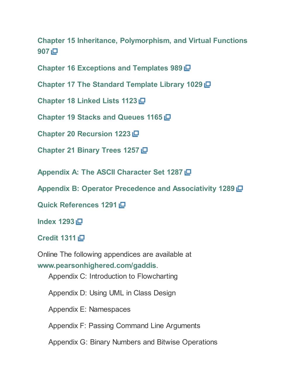 Preview page 10 of Starting Out with C++ from Control Structures to Objects 9th Edition By Tony Gaddis