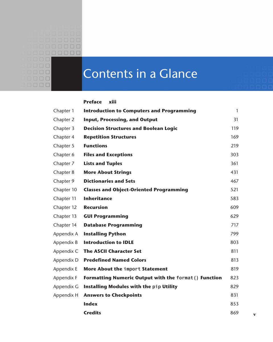 Preview page 2 of Starting out with Python 5th Edition By Tony Gaddis