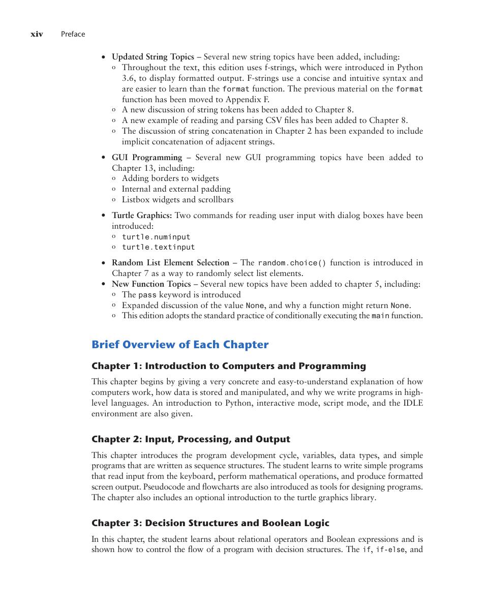 Preview page 9 of Starting out with Python 5th Edition By Tony Gaddis