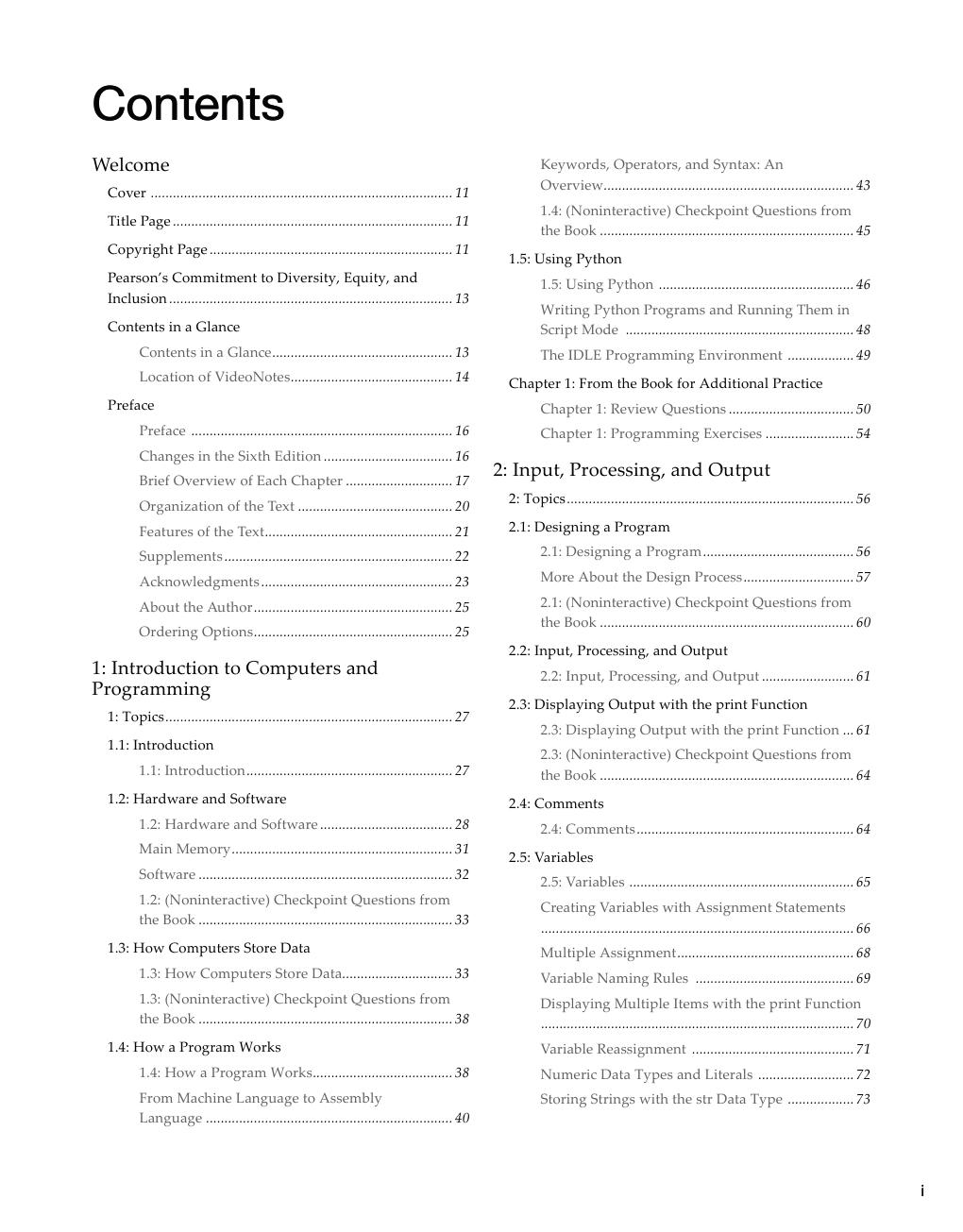 Preview page 2 of Starting Out with Python 6th Edition By Tony Gaddis