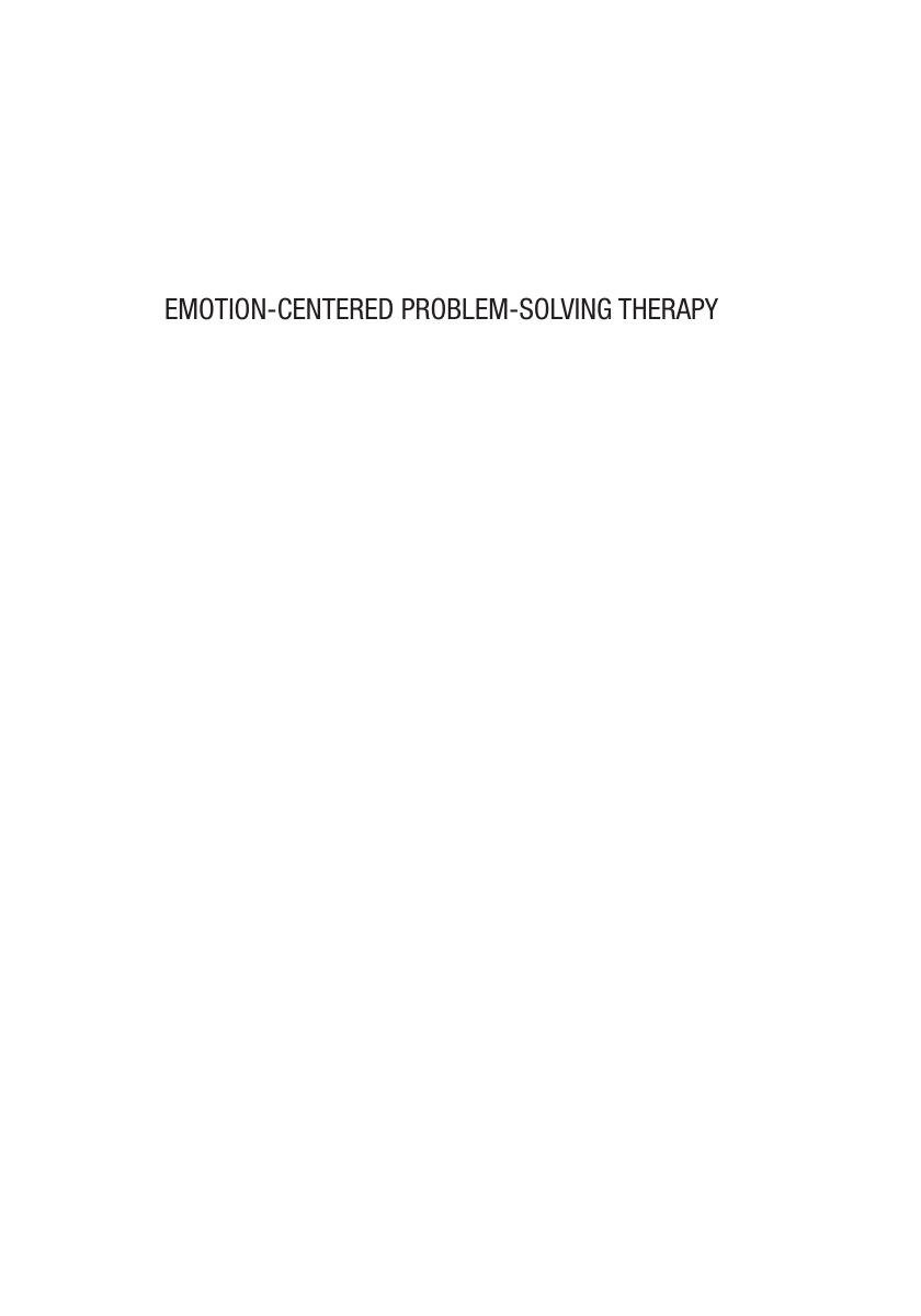 Preview page 2 of Emotion Centered Problem Solving Therapy with Treatment 1st Edition By Arthur Nezu, Christine Maguth Nezu ISBN: 97808261