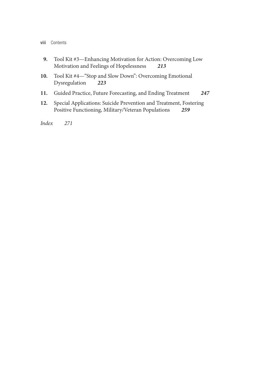 Preview page 8 of Emotion Centered Problem Solving Therapy with Treatment 1st Edition By Arthur Nezu, Christine Maguth Nezu ISBN: 97808261