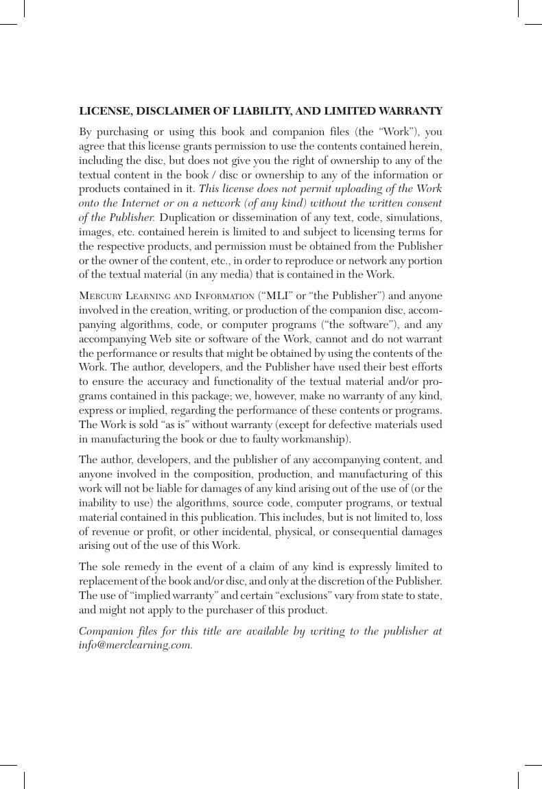 Preview page 3 of Java for Developers Pocket Primer By Oswald Campesato ISBN: 978-1683925484