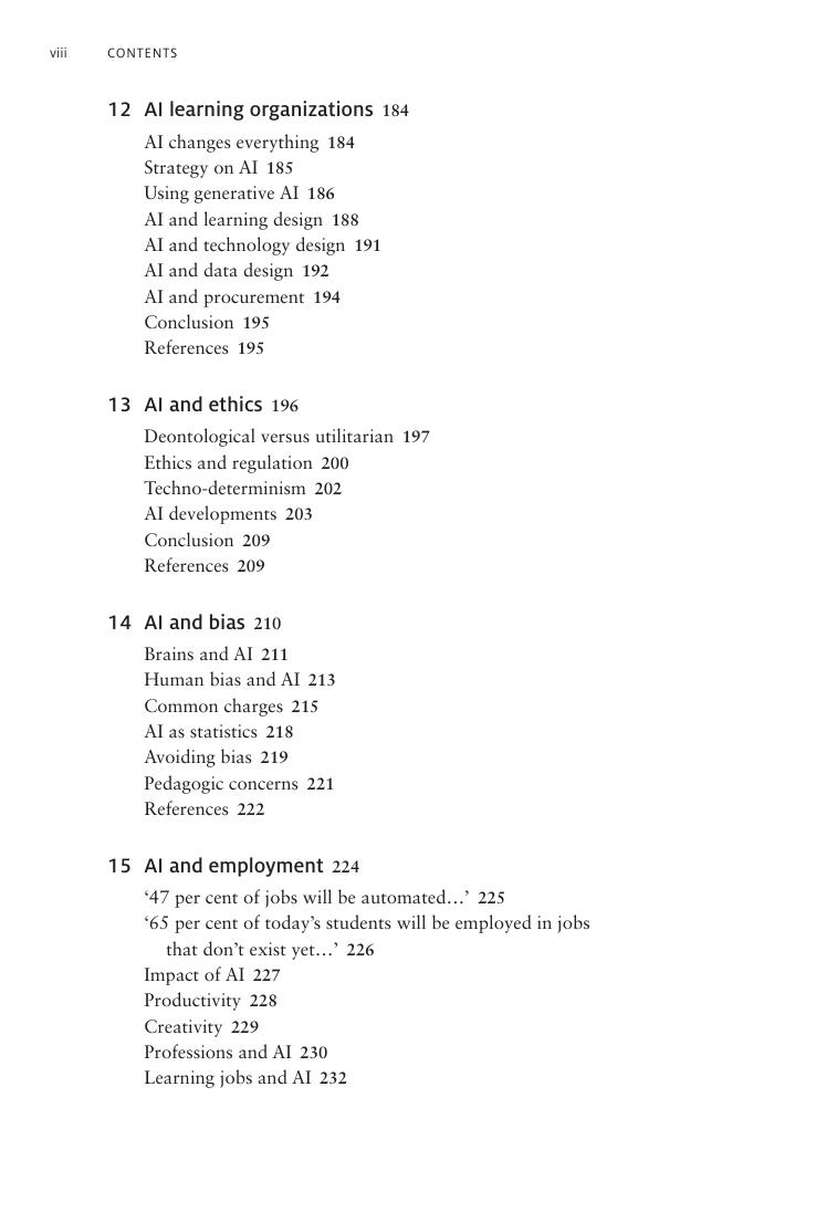 Preview page 9 of Artificial Intelligence for Learning Using AI and generative AI to Support Learner Development 2nd Edition By Donald Cla