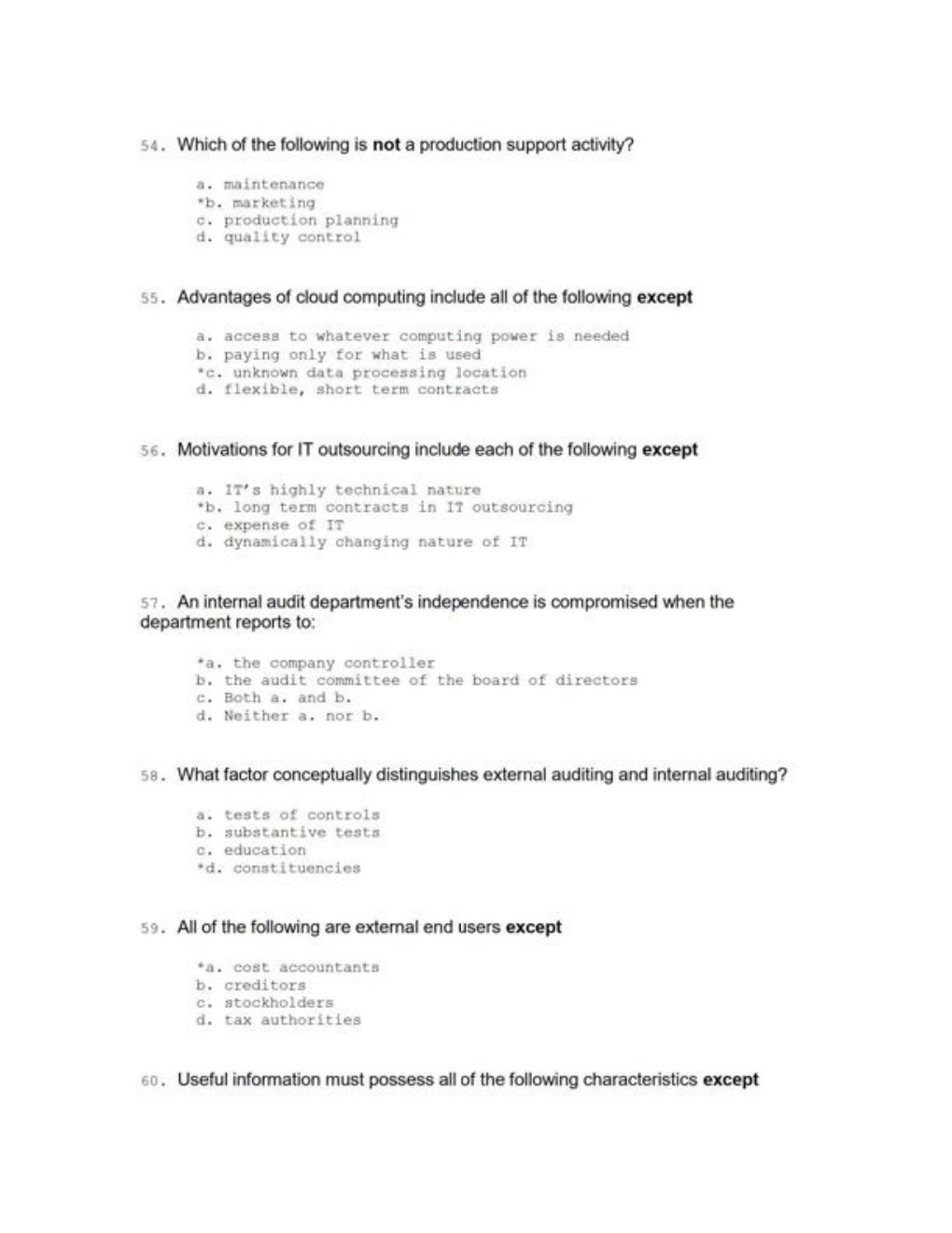Preview page 9 of Test Bank For Accounting Information Systems 10th Edition By James A. Hall