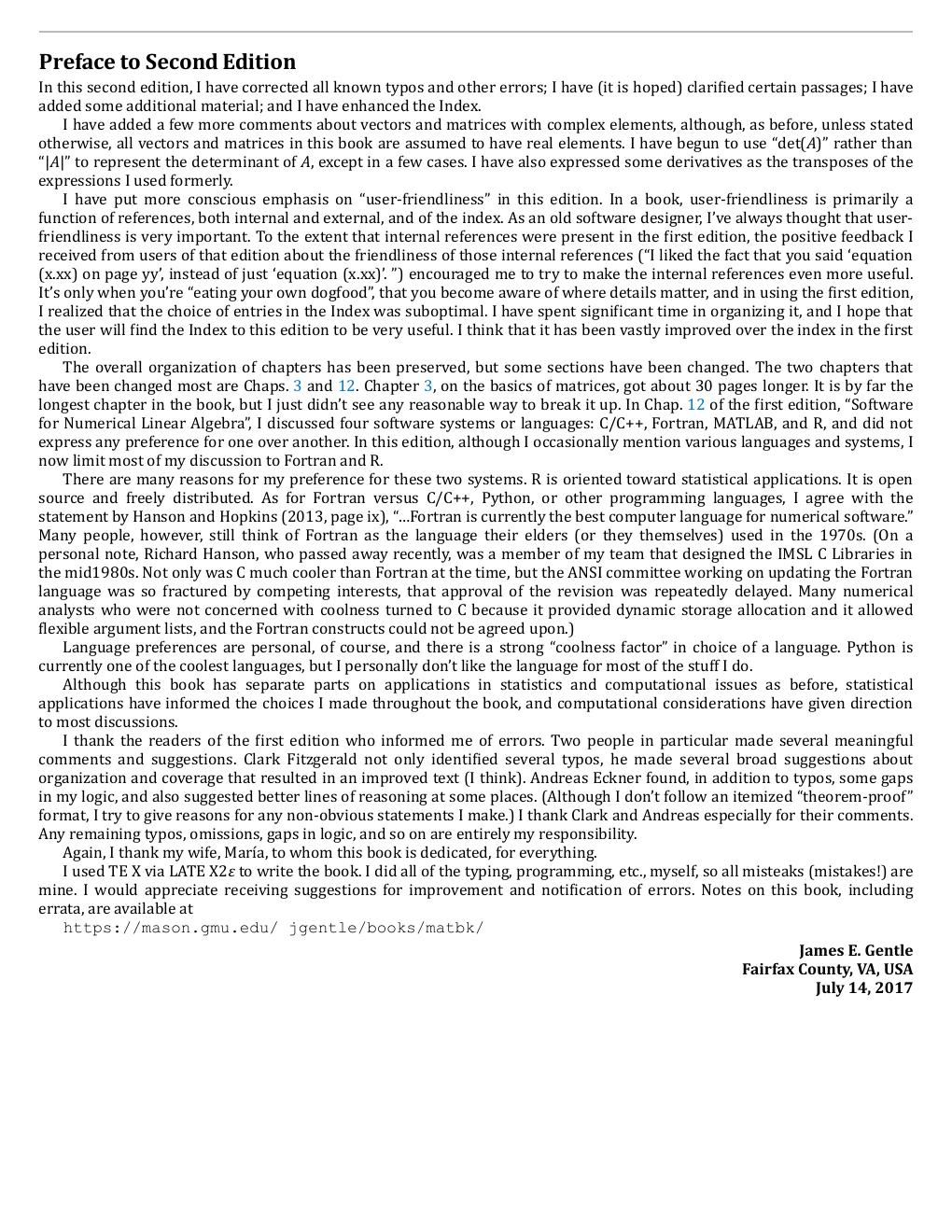 Preview page 6 of Matrix Algebra Theory Computations and Applications in Statistics 3rd Edition By James E. Gentle eBook PDF