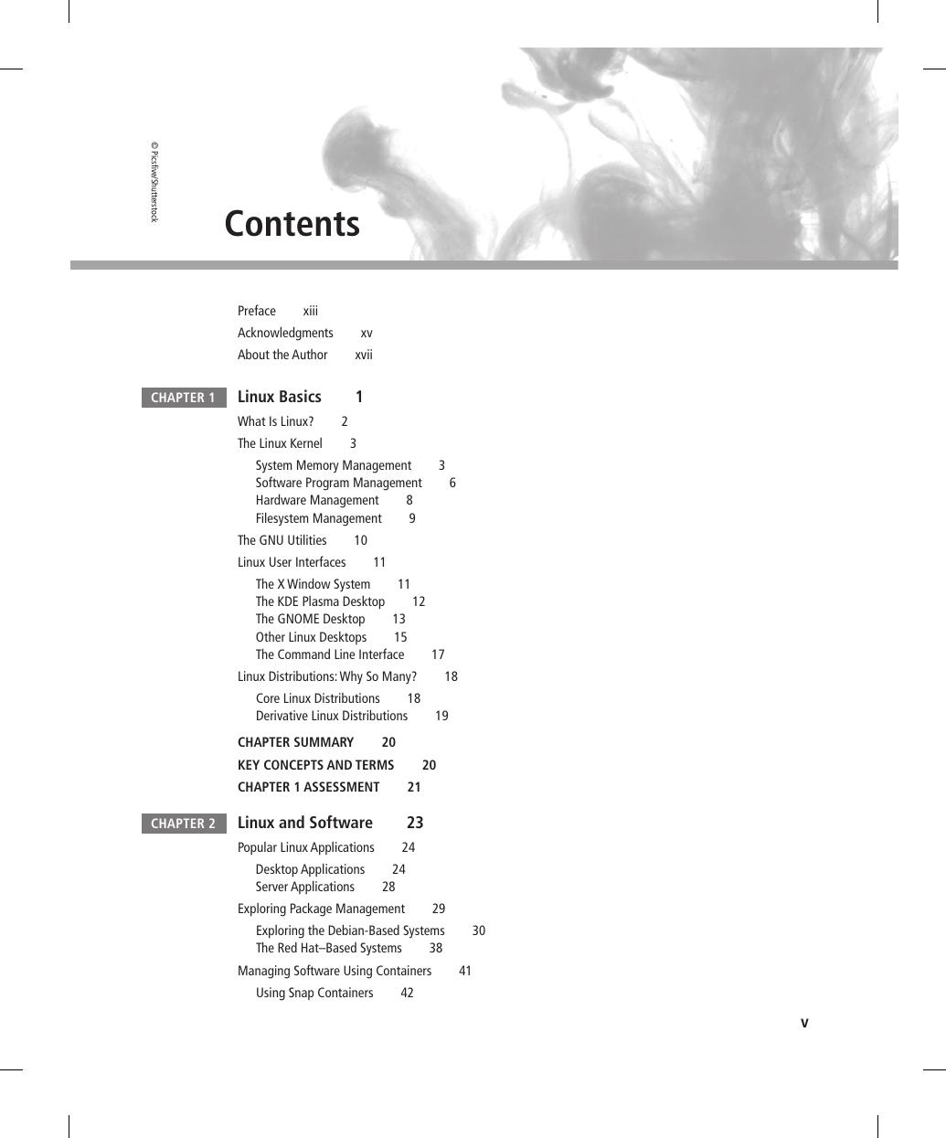 Preview page 7 of Linux Fundamentals 2nd Edition By Richard Blum ISBN: 9781284254884