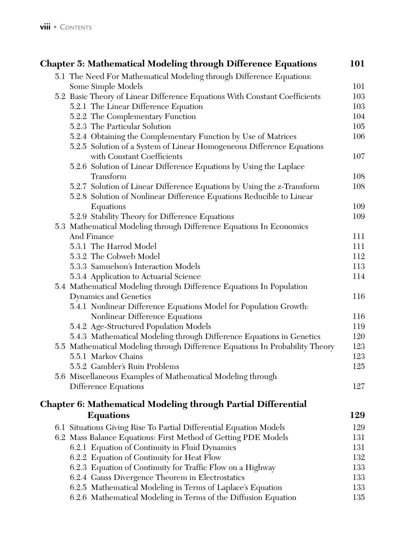Preview page 10 of Mathematical Modeling 1st Edition By J.N. Kapur 978-1683928744