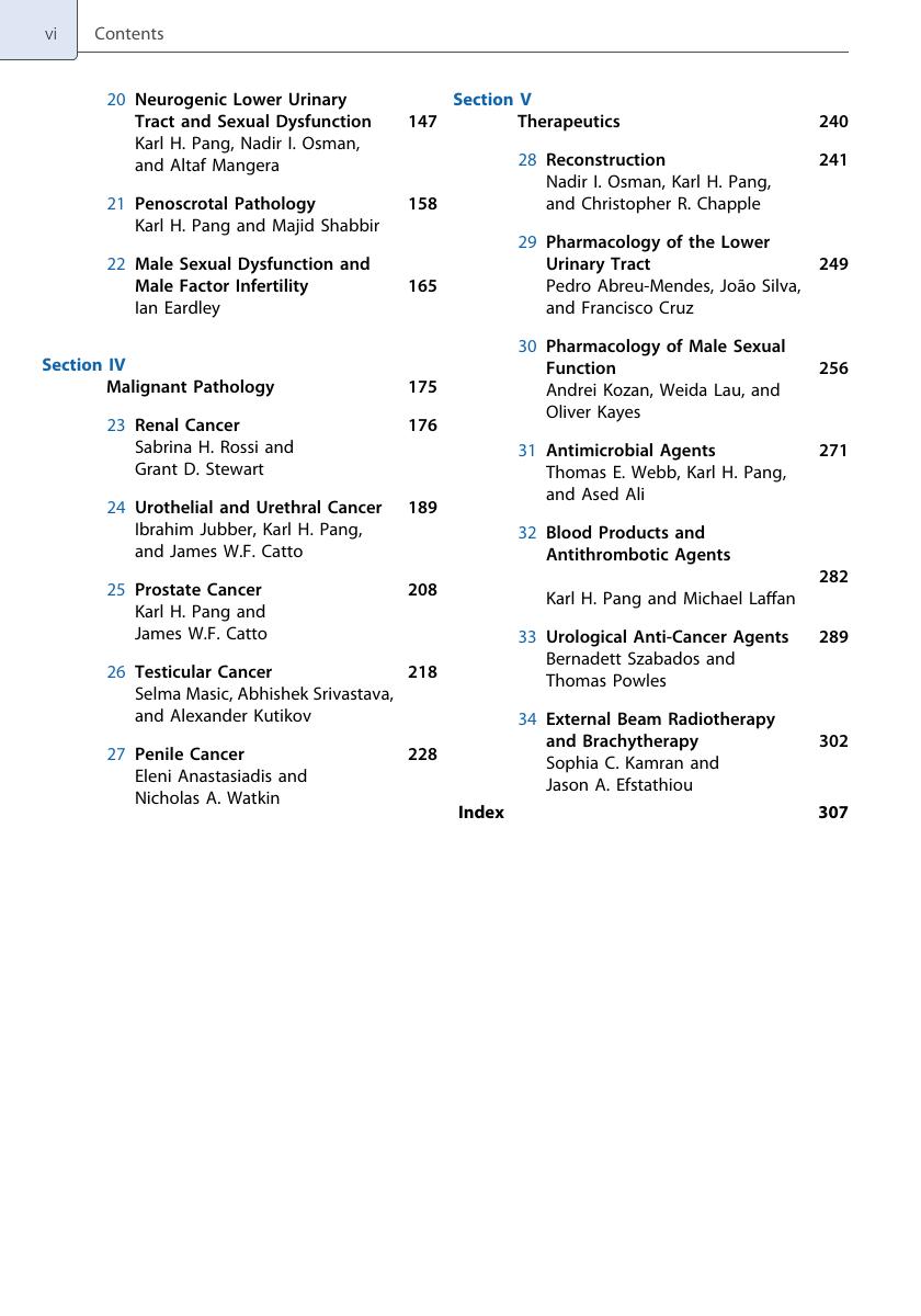 Preview page 7 of eBook Basic Urological Sciences 1st Edition By Karl Pang, Nadir Osman , James Catto , Christopher Chapple