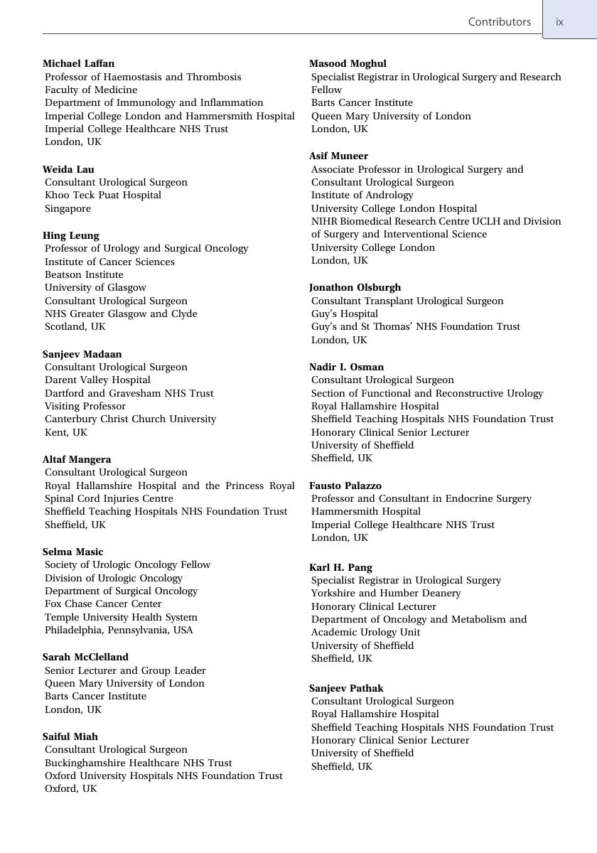 Preview page 10 of eBook Basic Urological Sciences 1st Edition By Karl Pang, Nadir Osman , James Catto , Christopher Chapple