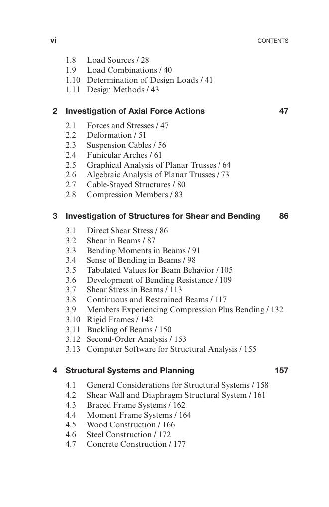 Preview page 6 of Simplified Engineering for Architects and Builders 12th Edition By James Ambrose, Patrick Tripeny ISBN: 9781118975046