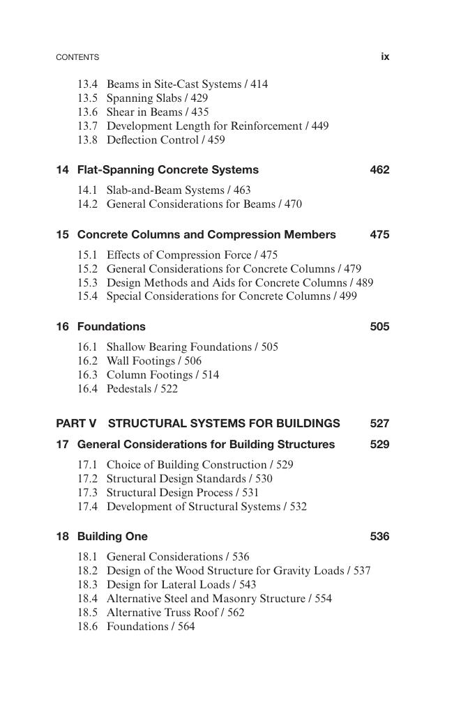 Preview page 9 of Simplified Engineering for Architects and Builders 12th Edition By James Ambrose, Patrick Tripeny ISBN: 9781118975046
