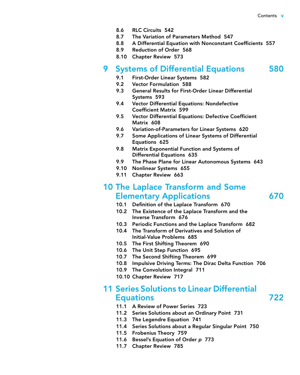 Preview page 6 of eBook  Differential Equations and Linear Algebra 4th Edition By Stephen Goode , Scott Annin