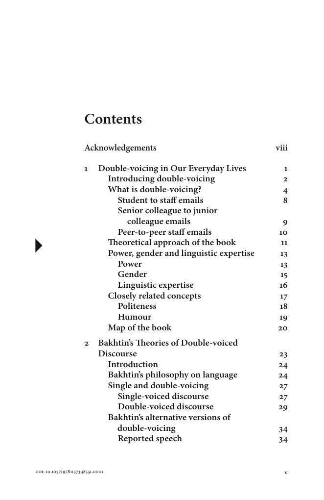 Preview page 6 of eBook  Double-voicing at Work 1st Edition By  J. Baxter