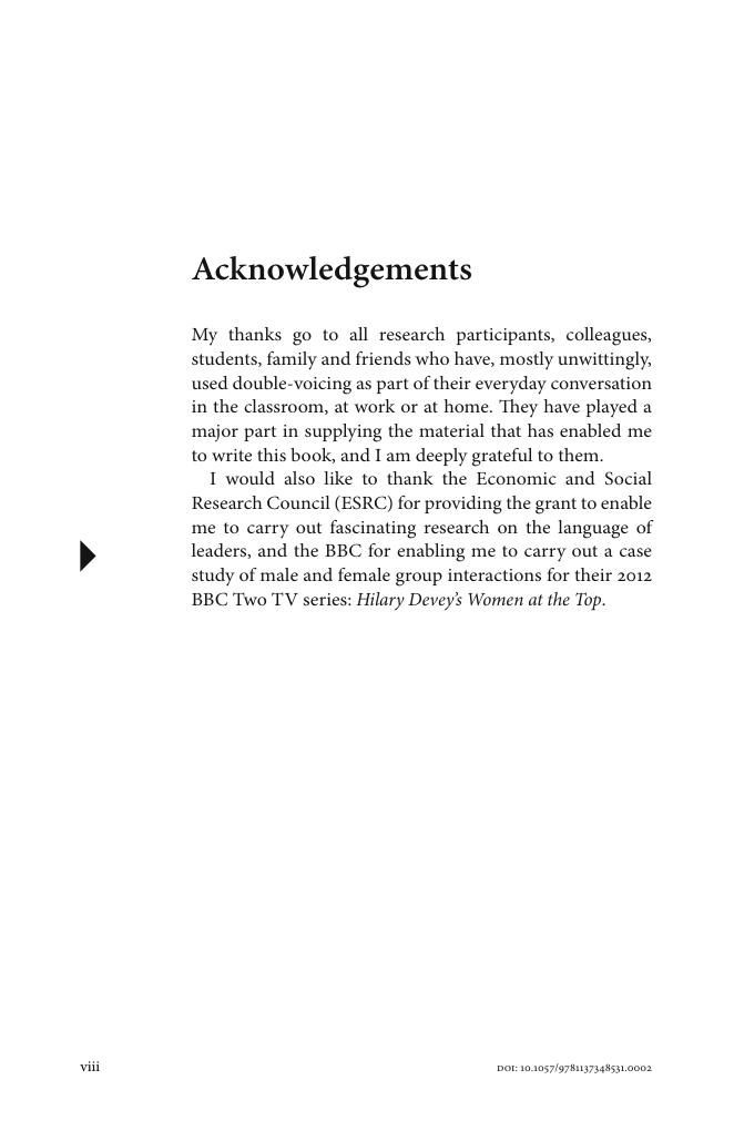 Preview page 9 of eBook  Double-voicing at Work 1st Edition By  J. Baxter