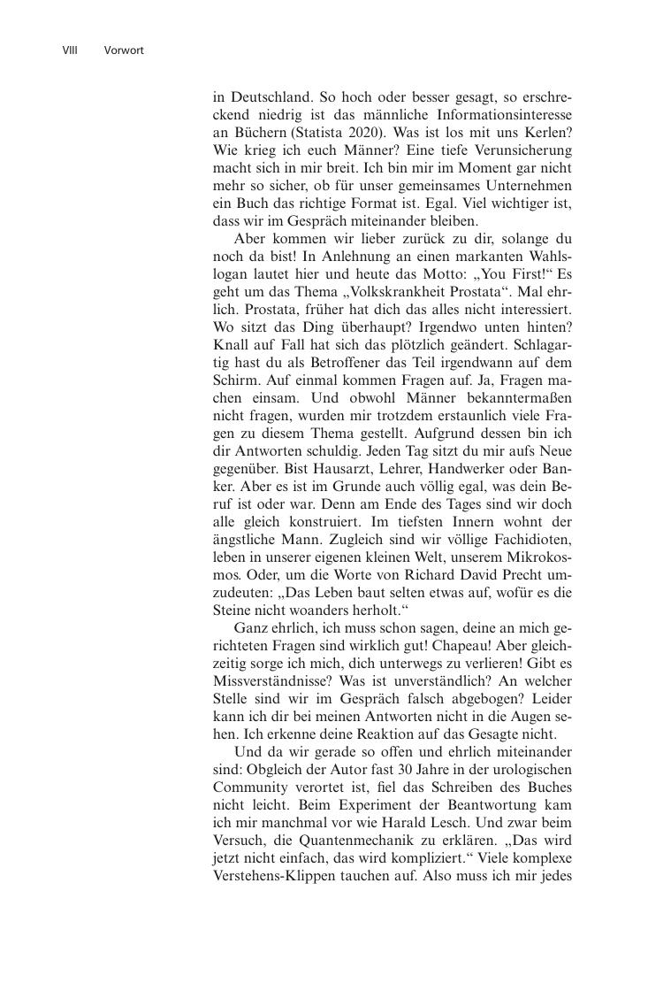Preview page 7 of eBook  ProstaTALK 1st Edition By  Peter Weib