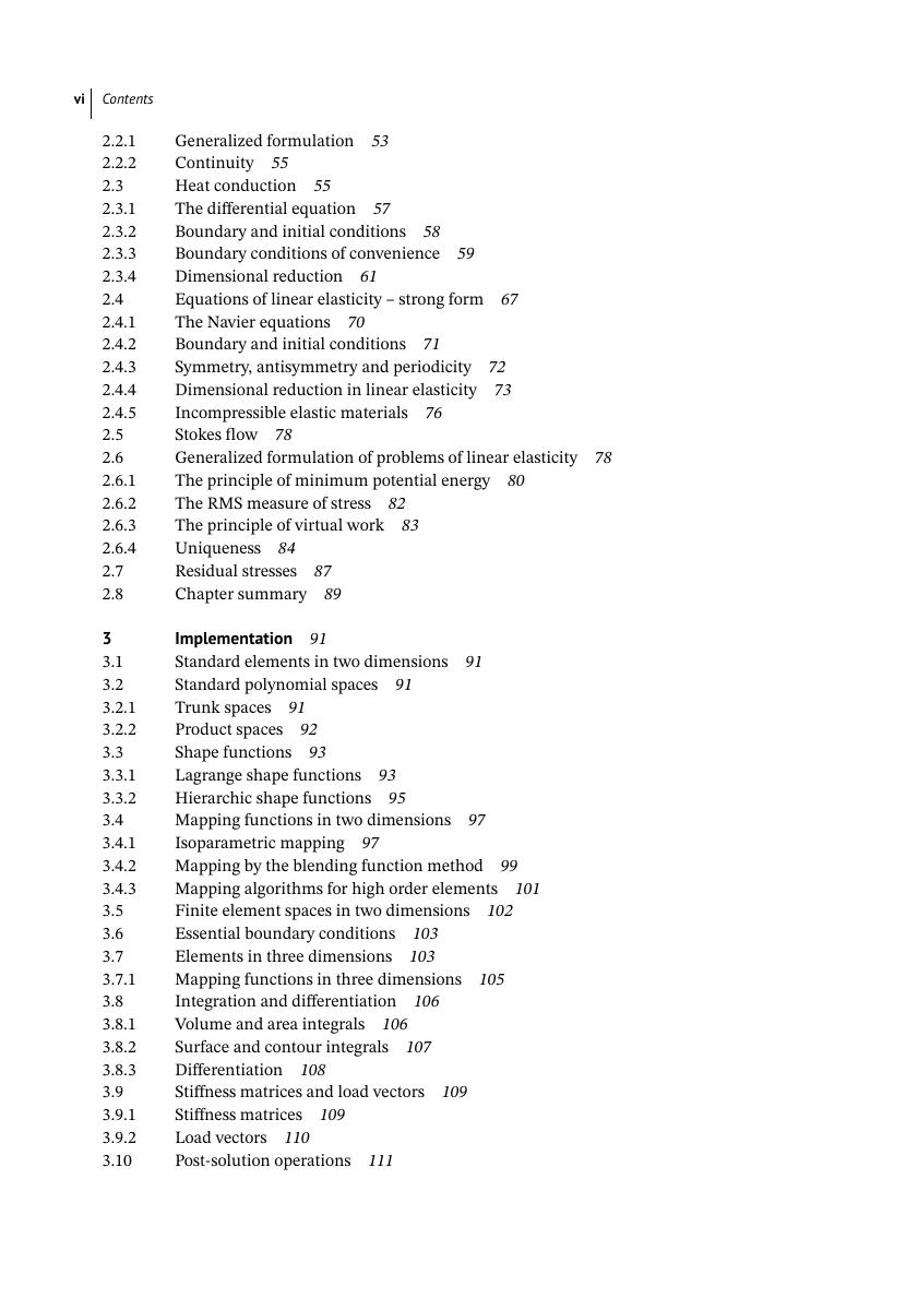 Preview page 8 of Finite Element Analysis Method, Verification and Validation 2nd Edition By Barna Szabó, Ivo Babuska