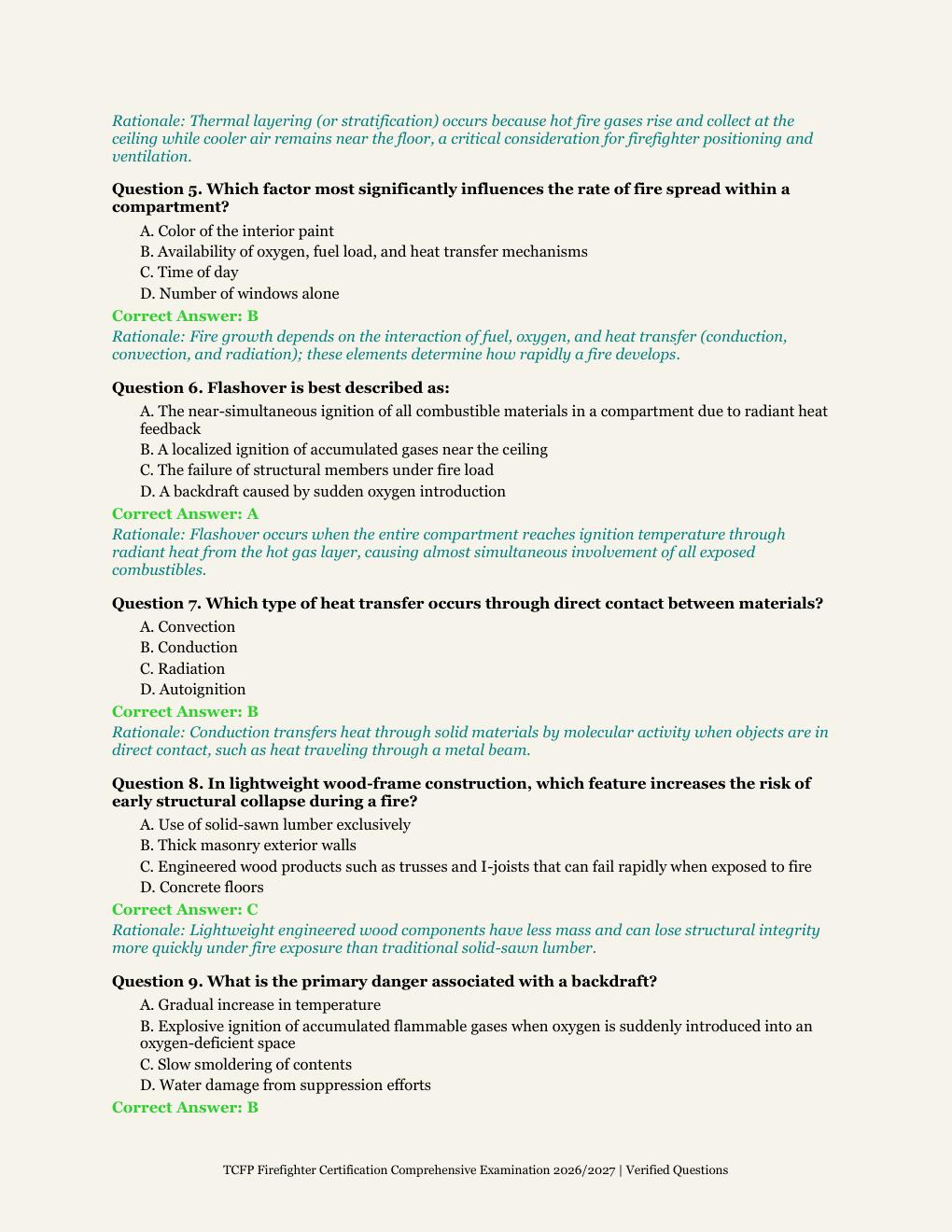 Preview page 3 of TCFP Firefighter Certification | Texas Commission on Fire Protection | Academic Year 2026/2027 | Comprehensive Certifica
