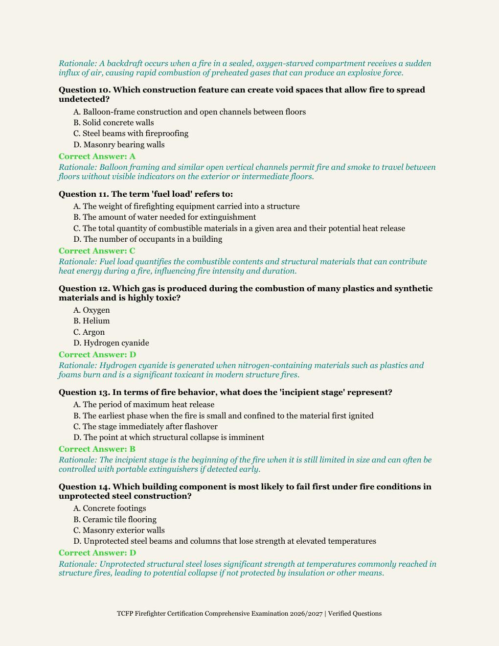 Preview page 4 of TCFP Firefighter Certification | Texas Commission on Fire Protection | Academic Year 2026/2027 | Comprehensive Certifica