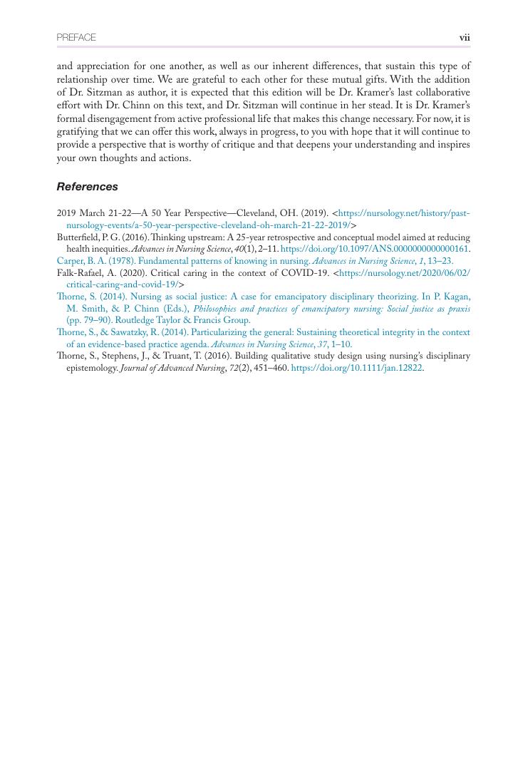 Preview page 9 of Knowledge Development in Nursing Theory and Process 11th Edition By Peggy Chinn, Maeona Kramer, Kathleen Sitzman