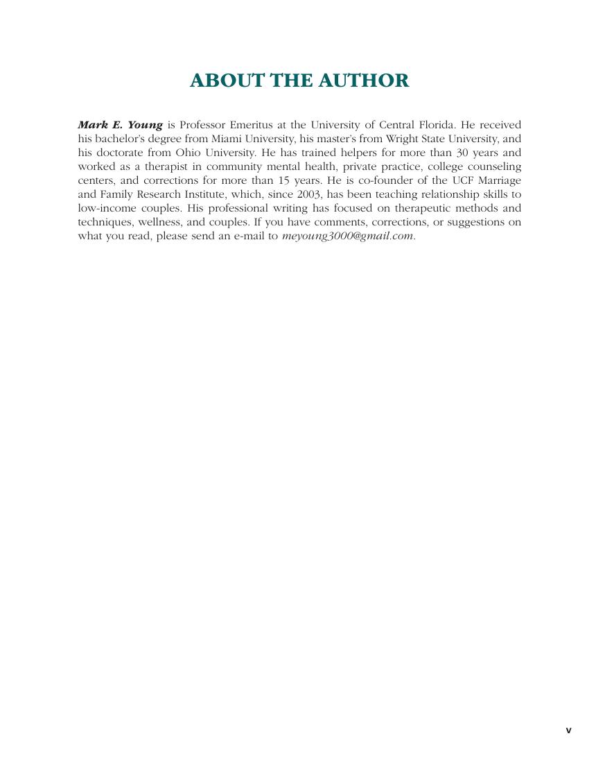 Preview page 6 of Learning the Art of Helping Building Blocks and Techniques 8th Edition By Mark E. Young
