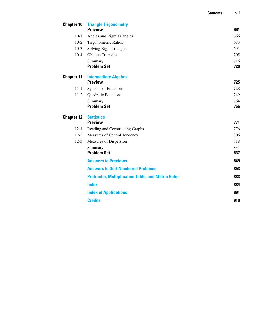 Preview page 8 of Mathematics for the Trades A Guided Approach 11th Edition By Hal Saunders