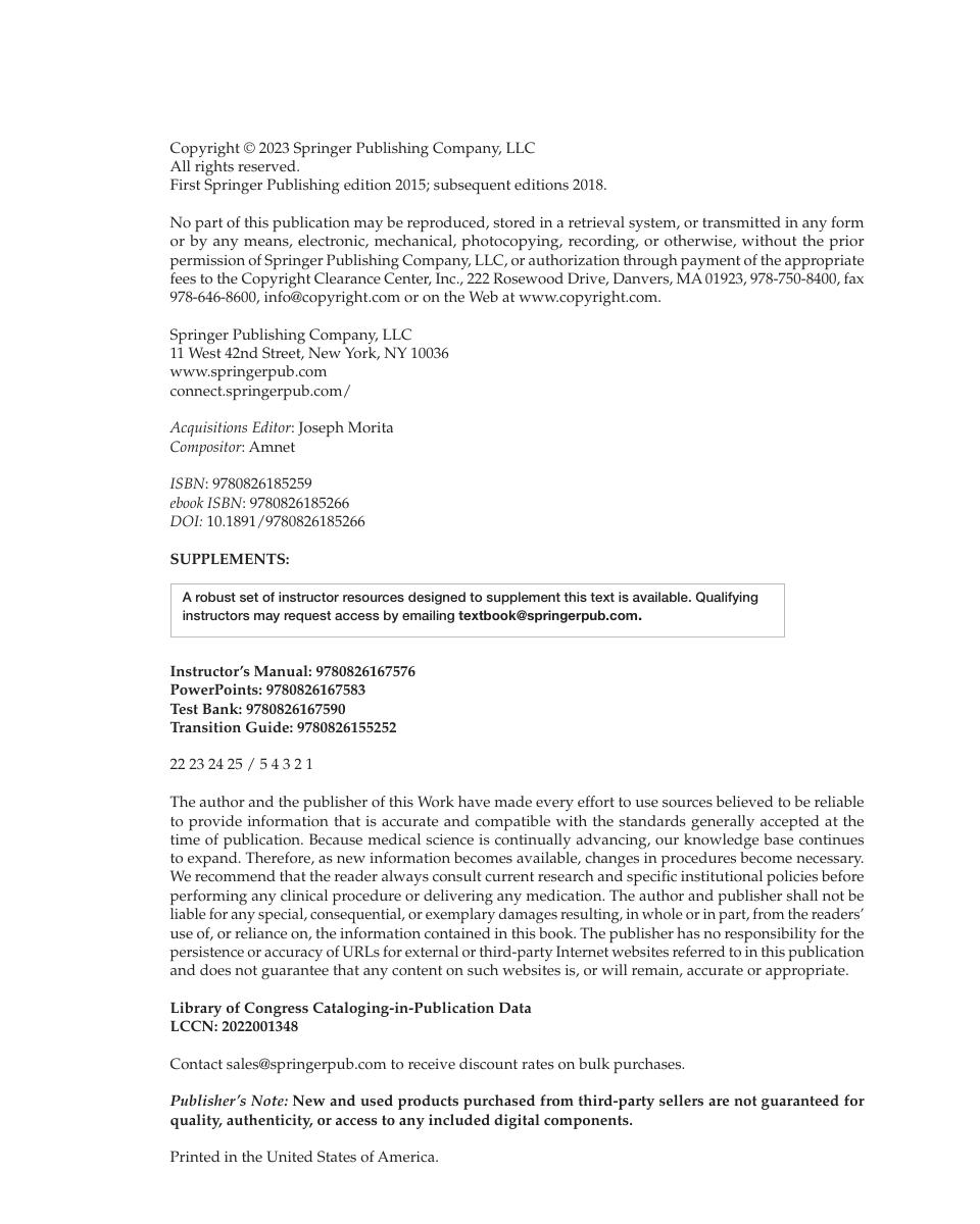 Preview page 5 of Nursing Informatics for the Advanced Practice Nurse 3rd Edition By Susan McBride