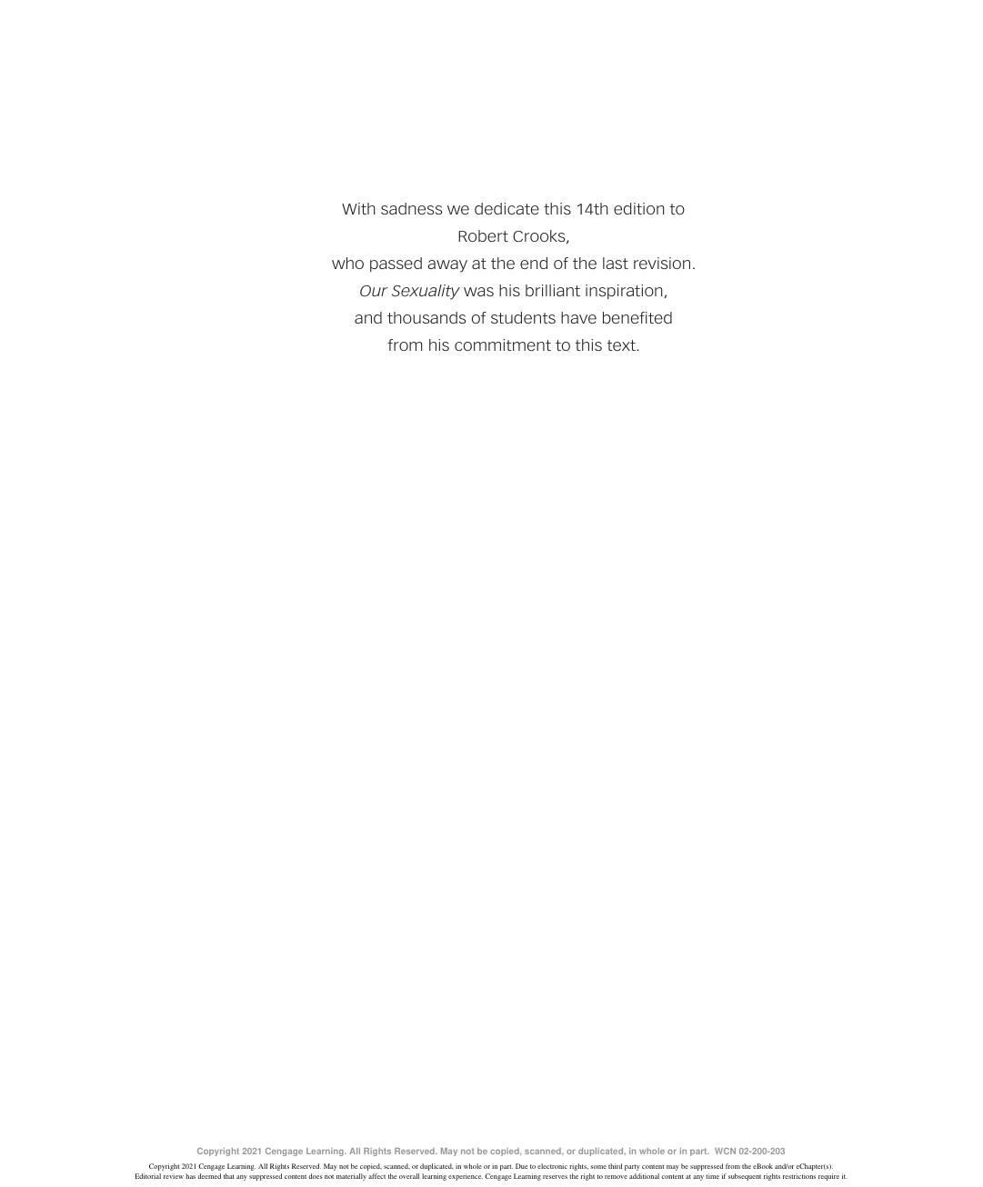 Preview page 5 of Our Sexuality 14th Edition By Robert Crooks