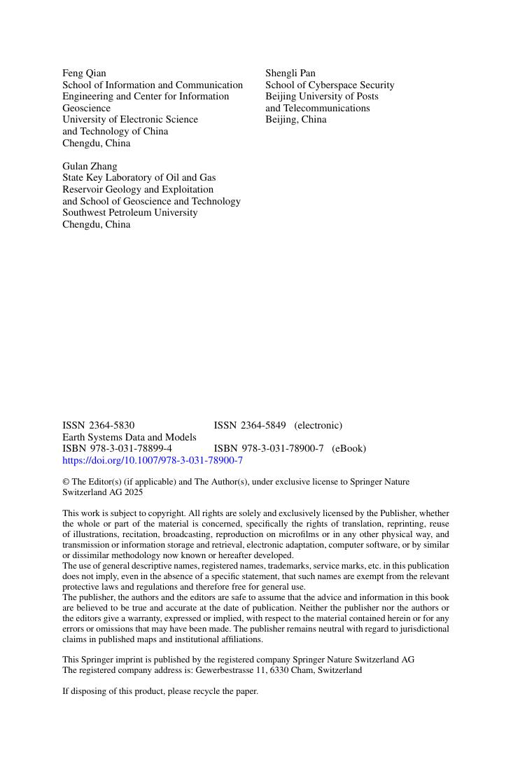Preview page 5 of Tensor Computation for Seismic Data Processing By Feng Qian; Shengli Pan; Gulan Zhang