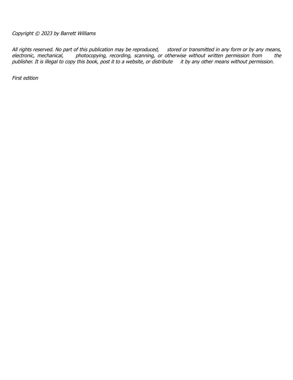 Preview page 2 of The Small Farm Handbook 1st Edition By Barrett Williams