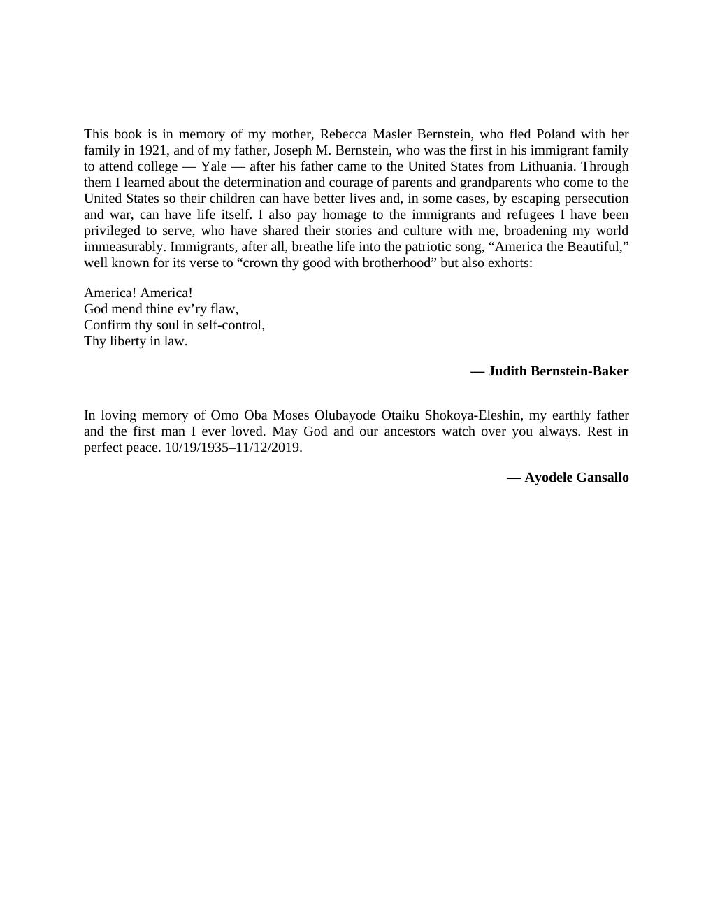 Preview page 6 of Understanding Immigration Law and Practice, 2nd Edition By  Ayodele Gansallo, Judith Bernstein-Baker