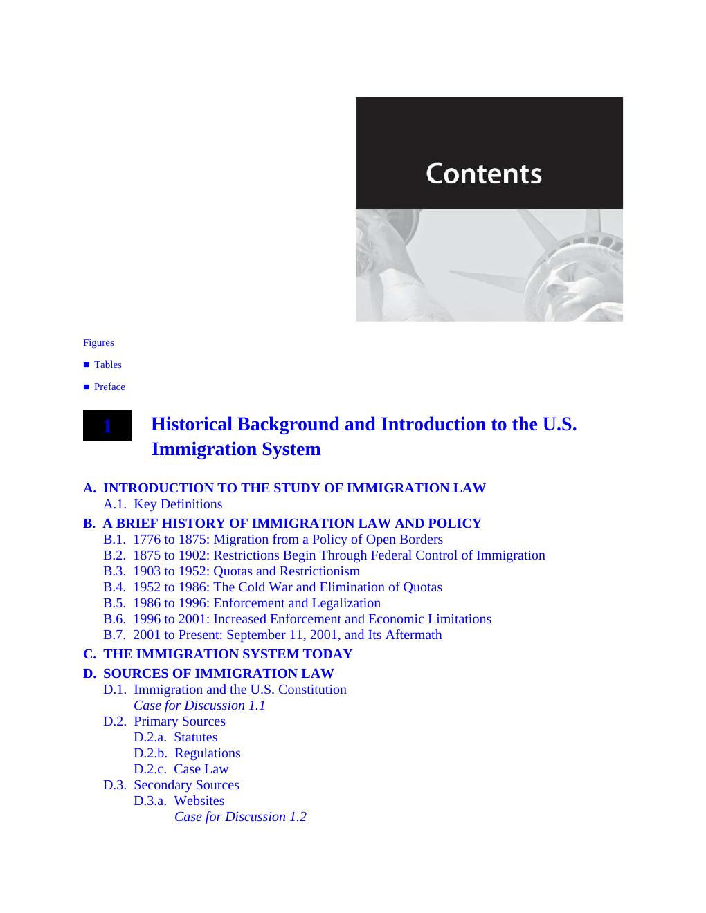 Preview page 9 of Understanding Immigration Law and Practice, 2nd Edition By  Ayodele Gansallo, Judith Bernstein-Baker