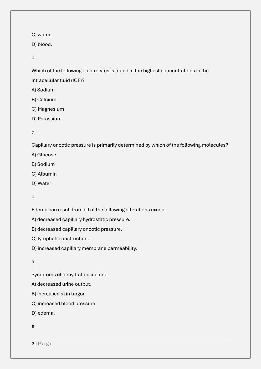 Preview page 7 of NURS 611 ADVANCED PATHOPHYSIOLOGY  EXAM 1 PREP /NURS 611 EXAM 1