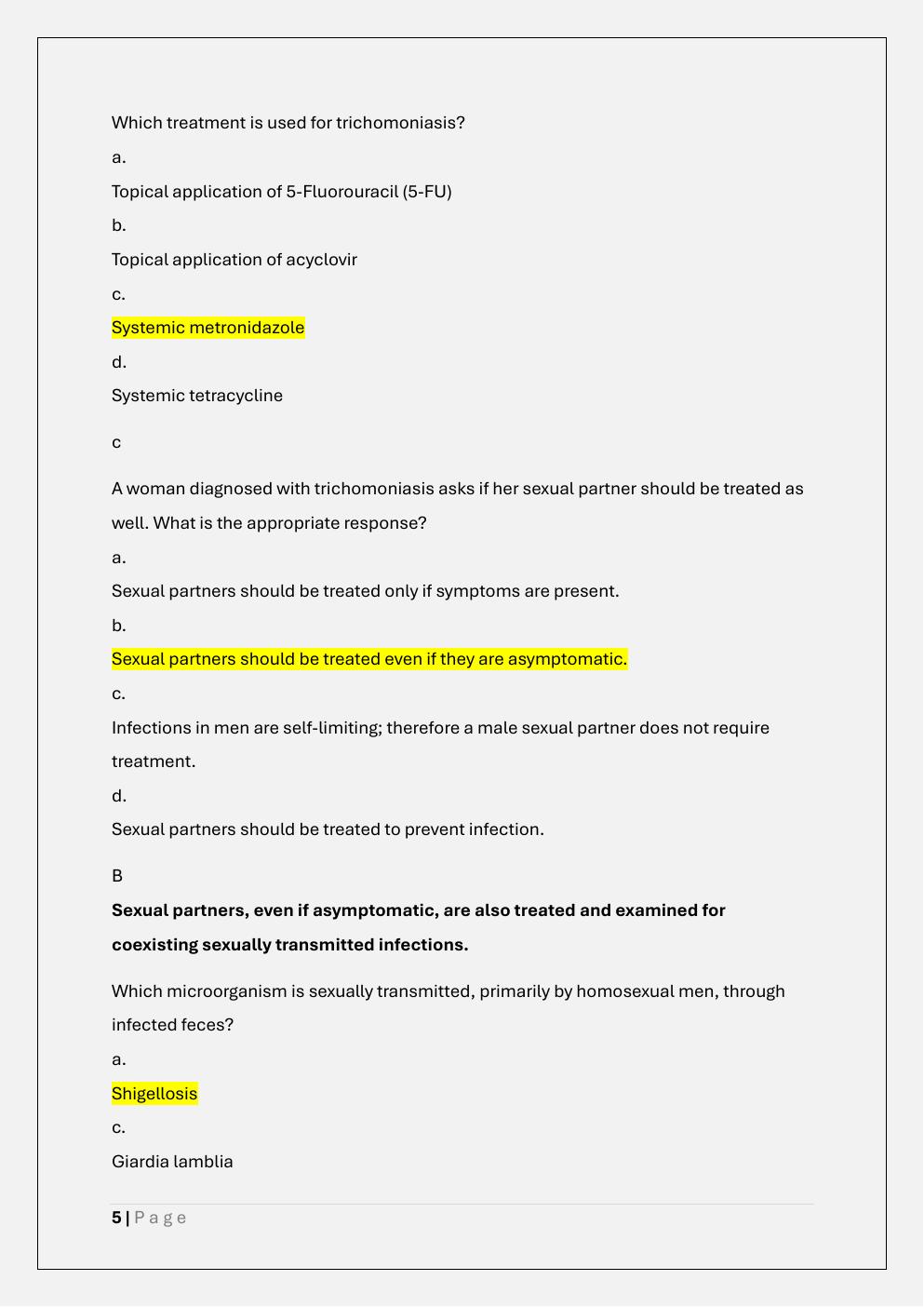 Preview page 5 of NURS 611 ADVANCED PATHOPHYSIOLOGY  EXAM 4 PREP /NURS 611 EXAM 4