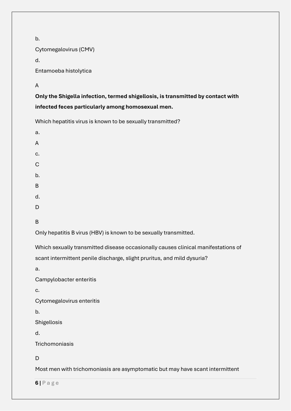 Preview page 6 of NURS 611 ADVANCED PATHOPHYSIOLOGY  EXAM 4 PREP /NURS 611 EXAM 4