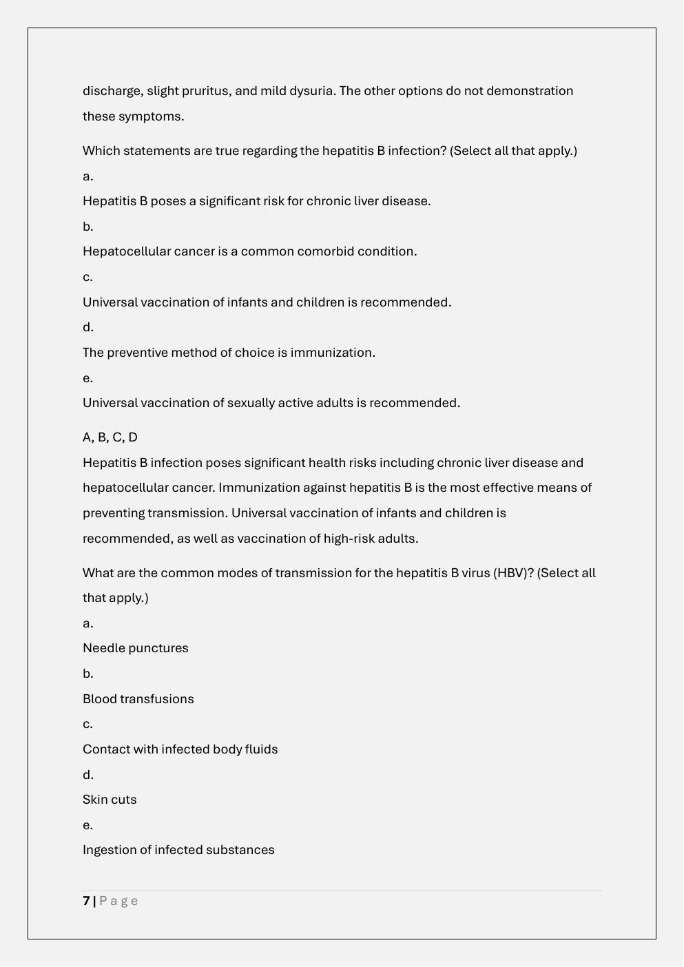 Preview page 7 of NURS 611 ADVANCED PATHOPHYSIOLOGY  EXAM 4 PREP /NURS 611 EXAM 4